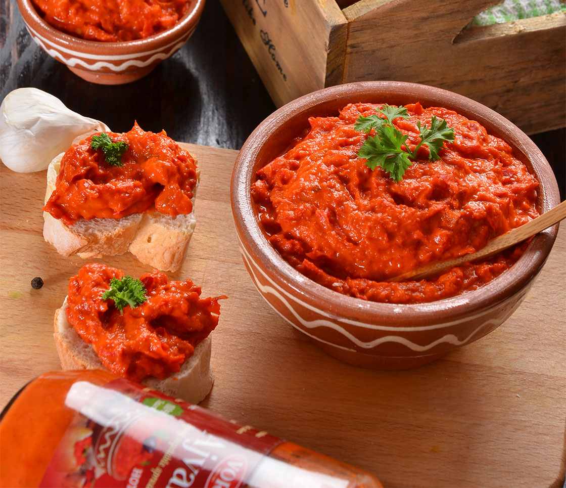Baked bread with ajvar – simple and delicious | Vori